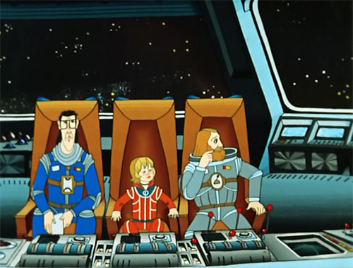 Кадр из мультфильма «Тайна третьей планеты»