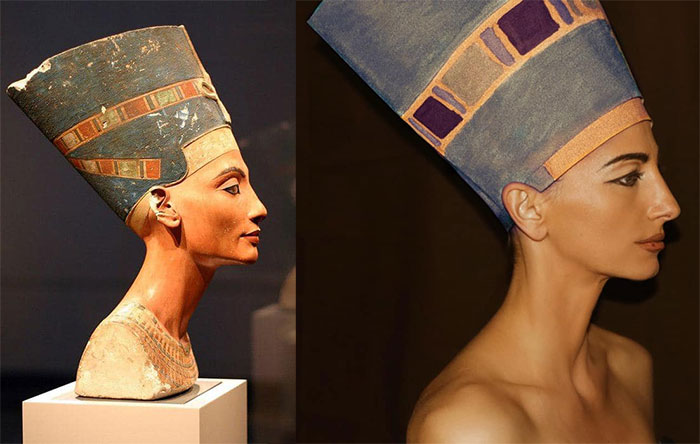 Попытка оживить царицу Нефертити. ©. 