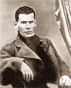 Молодой Лев Толстой