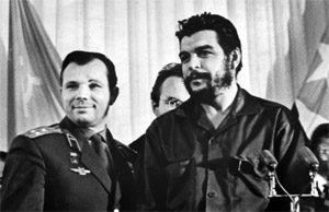 Юрий Гагарин и Че Гевара