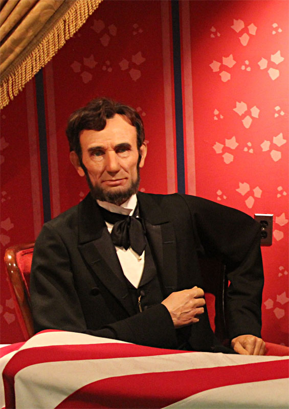 Фигура Авраама Линкольна в музее мадам Тюссо