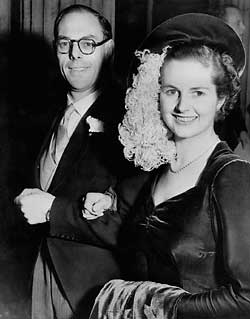 День свадьбы Дэниса и Маргарет Тэтчер (1951 г.)